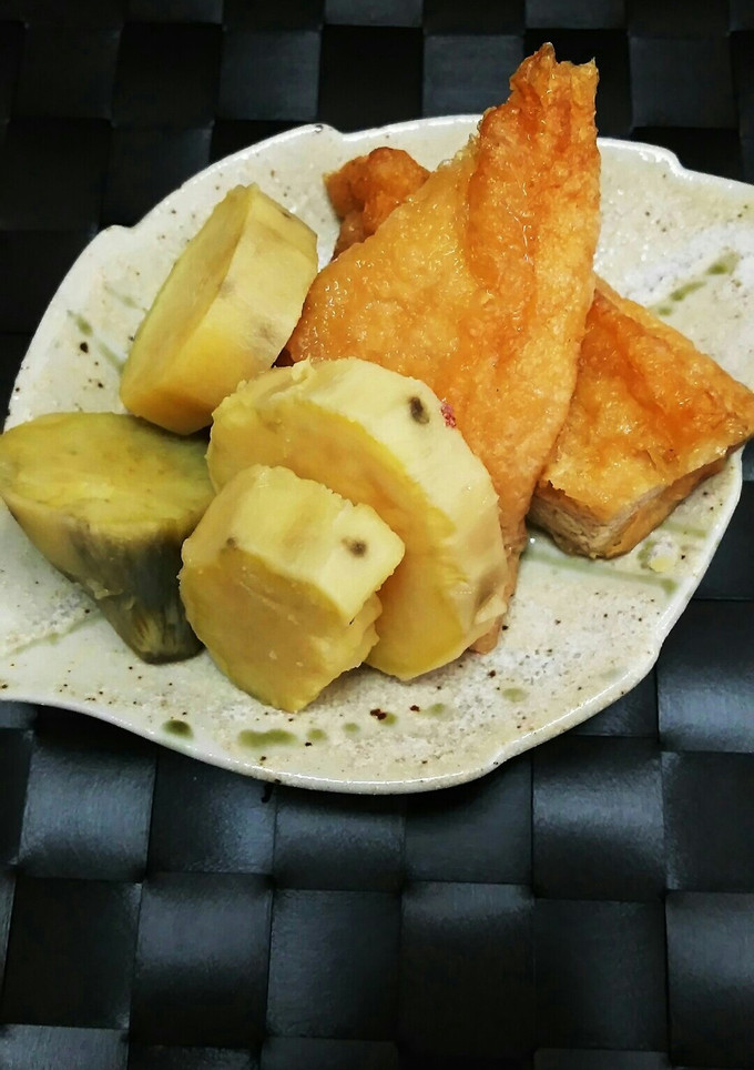 簡単❗圧力鍋で厚揚げとさつま芋の煮物-レシピのメイン写真
