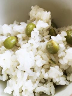 (枝)豆ごはん-レシピのメイン写真