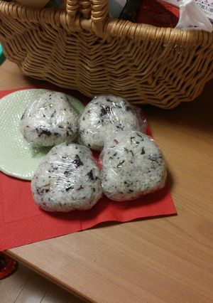暑い時期にも！満足おにぎり☆-レシピのメイン写真
