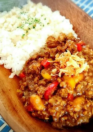 夏に☀大豆入りキーマカレー-レシピのメイン写真