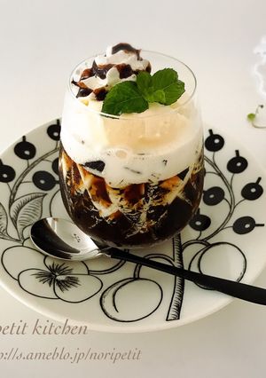 5分de完成♡簡単♡コーヒーゼリーパフェ-レシピのメイン写真