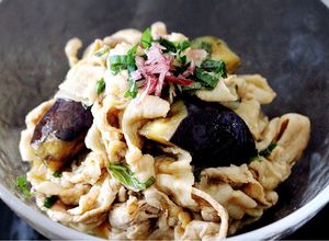 つるつる！豚しゃぶ肉とナスのさっぱり和え-レシピのメイン写真