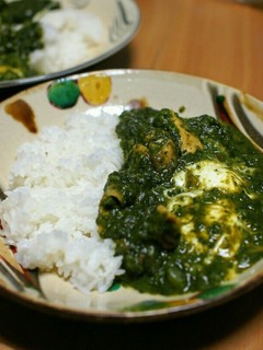 ほうれん草カレー-レシピのメイン写真