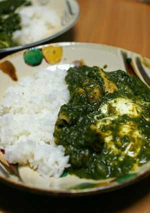 ほうれん草カレー-レシピのメイン写真