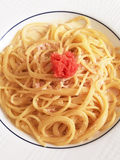 ★牛乳で簡単★明太子クリームスープパスタ-レシピのメイン写真