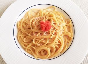 ★牛乳で簡単★明太子クリームスープパスタ-レシピのメイン写真