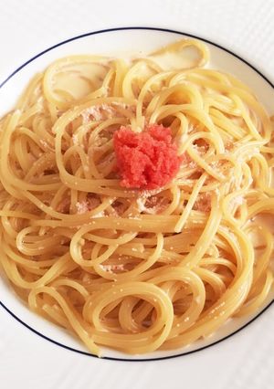 ★牛乳で簡単★明太子クリームスープパスタ-レシピのメイン写真
