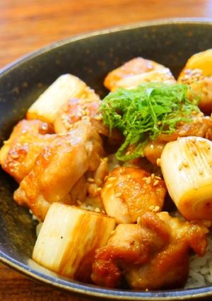 簡単！焼き鳥丼！-レシピのメイン写真