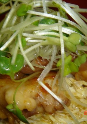 鶏丼-レシピのメイン写真