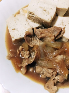 肉豆腐( 豚肉ばーじょん )-レシピのメイン写真