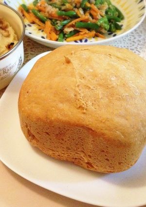 ホームベーカリーでシンプル食パン-レシピのメイン写真