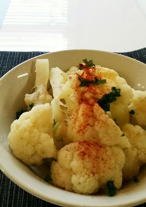 一番おいしい　塩バターカリフラワー-レシピのメイン写真