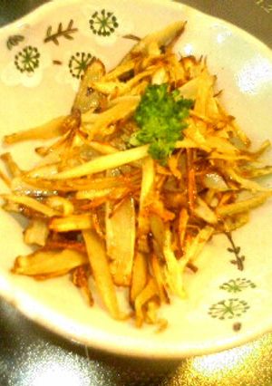 止まらない!ガーリックバターごぼう☆-レシピのメイン写真