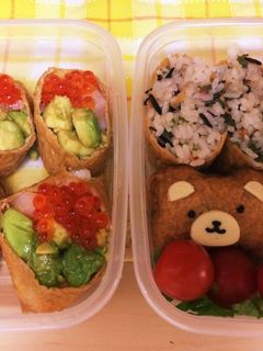 キャラ稲荷弁当☆-レシピのメイン写真