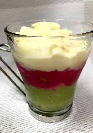 豆乳三色ゼリー-レシピのメイン写真