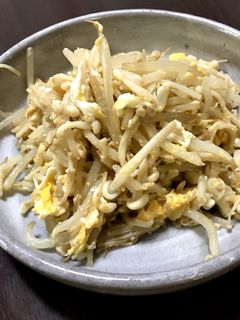 家計に優しい♪もやしとえのき玉子とじ-レシピのメイン写真