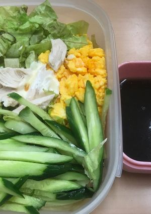 お弁当に冷やし中華-レシピのメイン写真