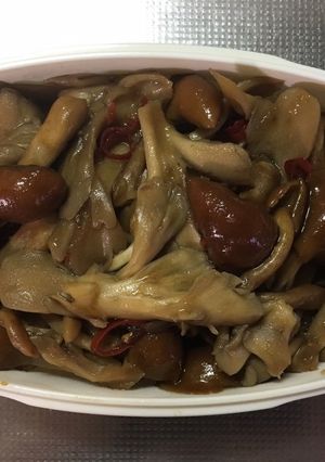 舞茸となめこの甘辛煮-レシピのメイン写真