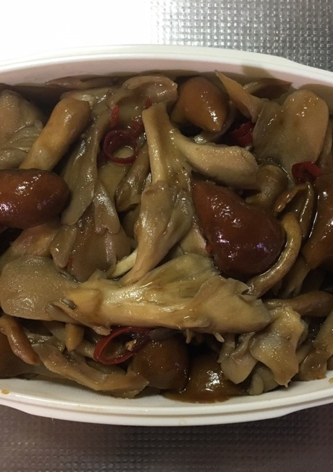 舞茸となめこの甘辛煮-レシピのメイン写真
