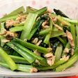 小松菜とツナの炒め物