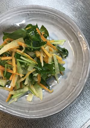 大根と三つ葉炒め-レシピのメイン写真
