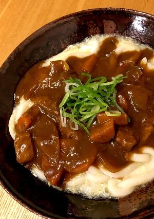 2日目のカレーうどん-レシピのメイン写真