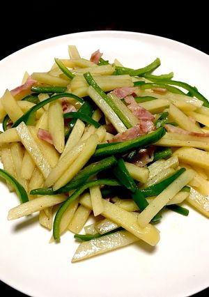 じゃがいもとピーマンのシャキシャキ炒め-レシピのメイン写真