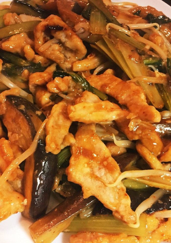 茄子と豚肉の甘酢炒め-レシピのメイン写真