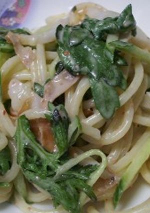 春菊の明太子スパサラダ-レシピのメイン写真