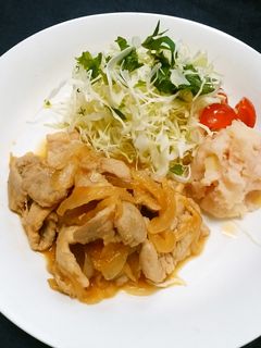 玉ねぎたっぷりしょうが焼き-レシピのメイン写真