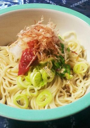 オクラ入り梅おろし蕎麦-レシピのメイン写真