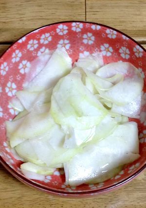 コールラビのレモン胡椒和え-レシピのメイン写真
