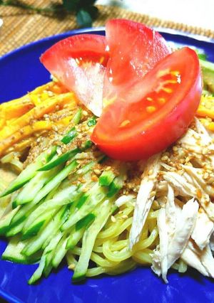 ◆お手軽おいしい♥ごまだれ冷やし中華♪◆-レシピのメイン写真