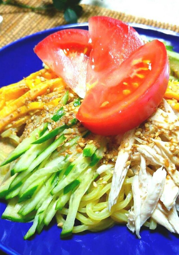◆お手軽おいしい♥ごまだれ冷やし中華♪◆-レシピのメイン写真