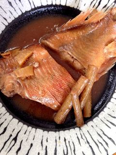 赤魚の煮付け。-レシピのメイン写真