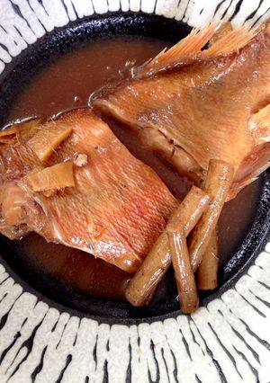 赤魚の煮付け。-レシピのメイン写真