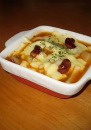 ミネストローネうどん-レシピのメイン写真