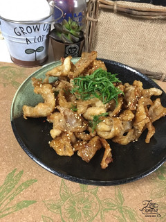パリパリ鶏皮☆甘辛ダレ-レシピのメイン写真