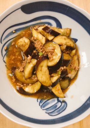 手抜き簡単麻婆茄子（偽）-レシピのメイン写真