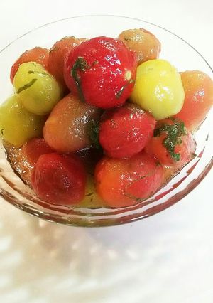さっぱり!ミニトマトのマリネ-レシピのメイン写真