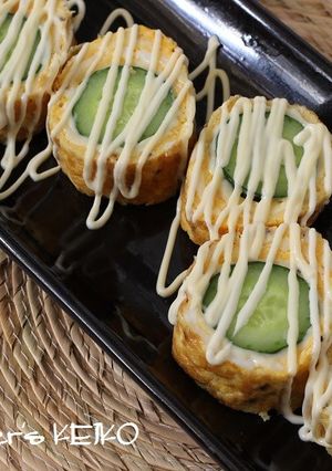 【農家のレシピ】きゅうりの卵チーズ巻き-レシピのメイン写真