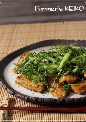いわしの照り焼きシャキシャキきゅうり乗せ-レシピのメイン写真