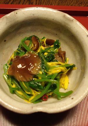 山なめこの醤油煮-レシピのメイン写真
