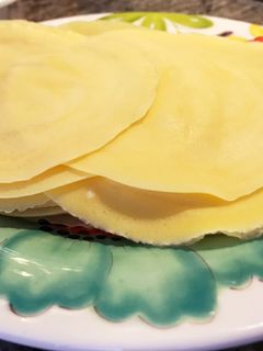 カンタンもちもちクレープ-レシピのメイン写真