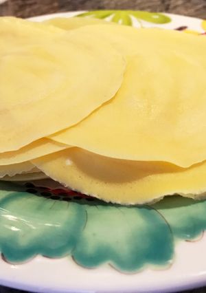 カンタンもちもちクレープ-レシピのメイン写真