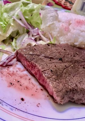 ソースがなくても美味しいステーキ-レシピのメイン写真