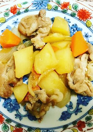 レンジで定番の肉じゃが-レシピのメイン写真