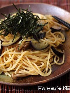 なすとしめじの和風スパゲティ-レシピのメイン写真