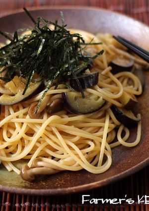 なすとしめじの和風スパゲティ-レシピのメイン写真