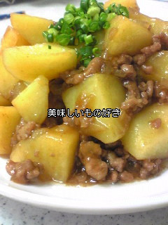 揚げないで♪じゃがいものそぼろ煮-レシピのメイン写真